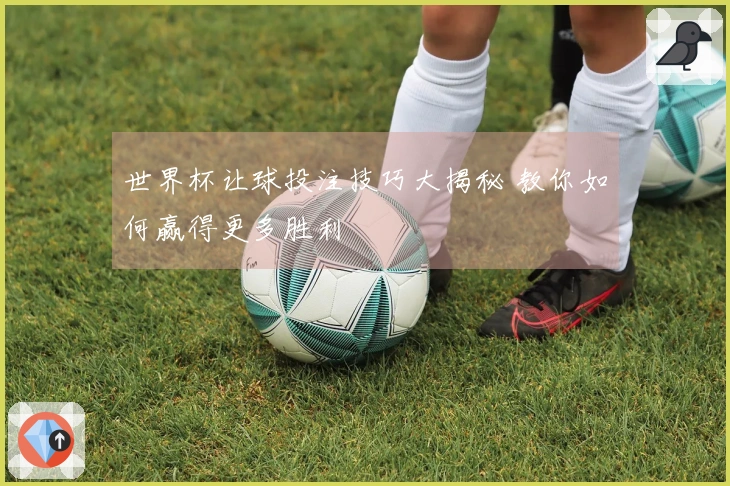 世界杯让球投注技巧大揭秘 教你如何赢得更多胜利